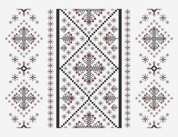 Evaluating Embroidery Ethnic Floral Pattern for Etsy Shops
