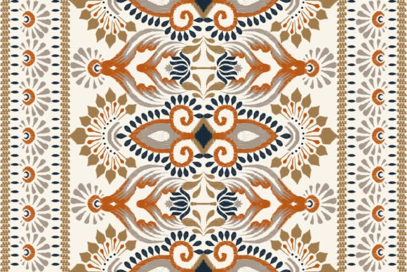 Evaluating Ikat Floral Paisley Embroidery for Etsy Shops