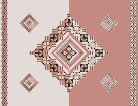 Review: Colorful Embroidery Geometric Pattern for Gifts