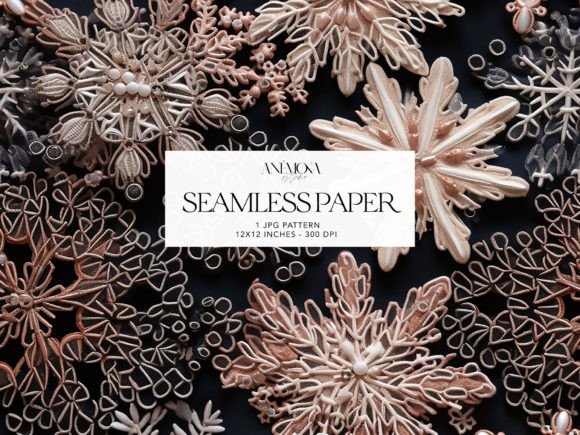 Review: Embroidery Christmas Snowflakes Paper