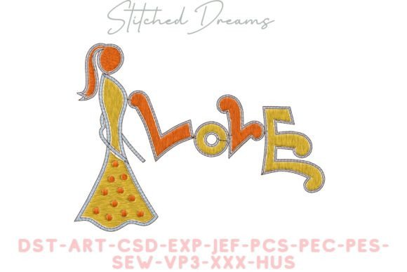 Review: Girl s Love Embroidery Design for Craft Fairs