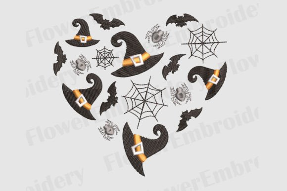 Review: Witch Halloween Machine Embroidery Design