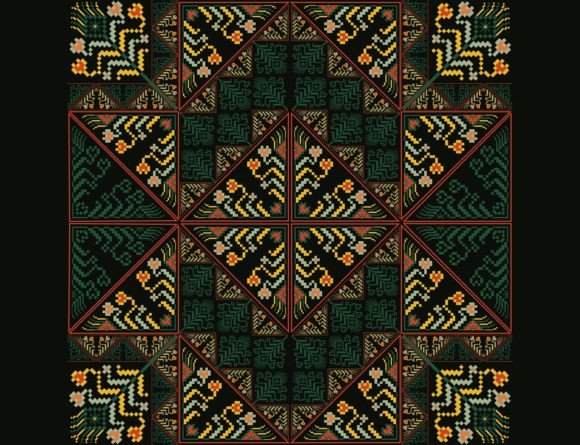 Reviewing Embroidery Floral Patchwork Pattern for Holiday Sales