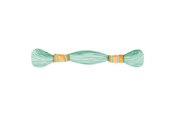 Reviewing Embroidery Thread - Watercolor for Gifts
