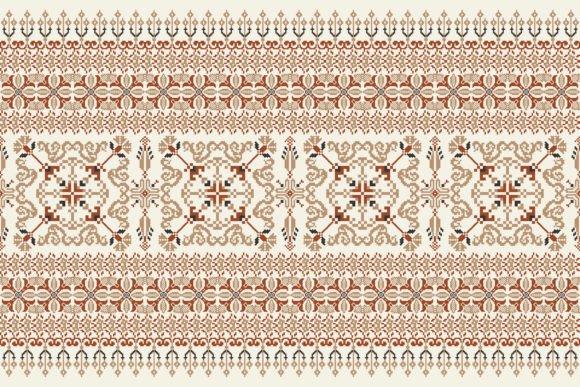 Reviewing Geometric Floral Cross Stitch for Holidays