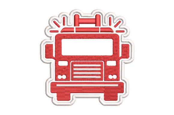 Reviewing Red Fire Truck Embroidery Designs for Gifts