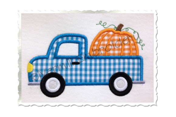 Reviewing the Applique Pumpkin Truck Design