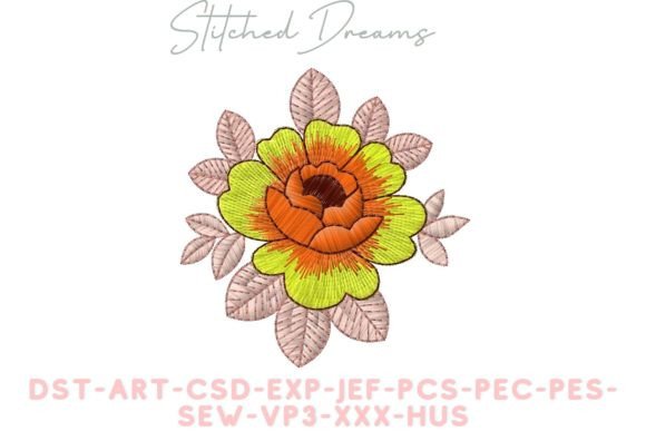 Reviewing the Flower Gracefully Embroidery Design