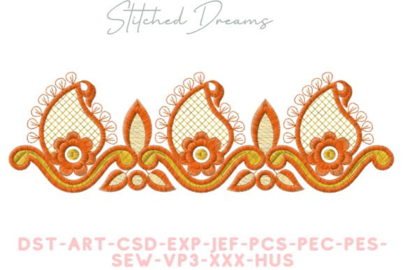 Reviewing the Stunning Embroidery Border for Holiday Sales