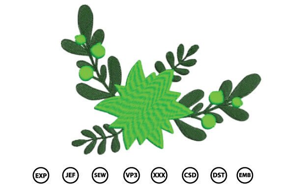 Reviewing Winter Flower Embroidery Design for Etsy Shops