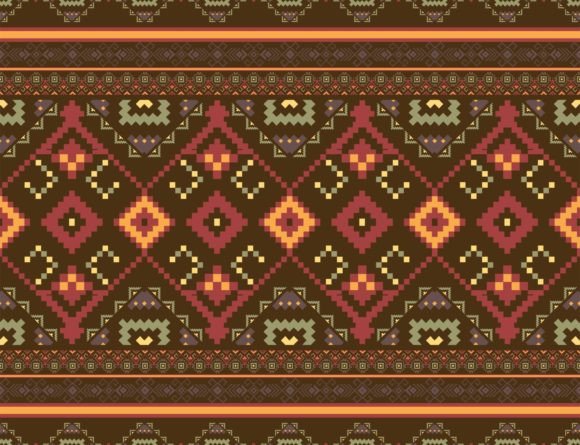 Ukrainian Embroidery Stripes for Holiday Crafts